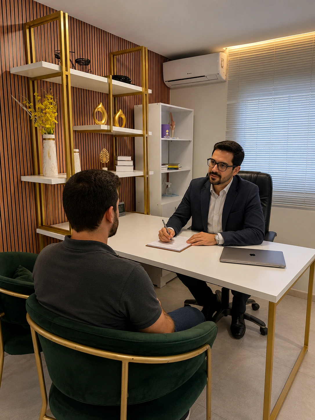 Psiquiatra atendendo paciente adulto em Fortaleza